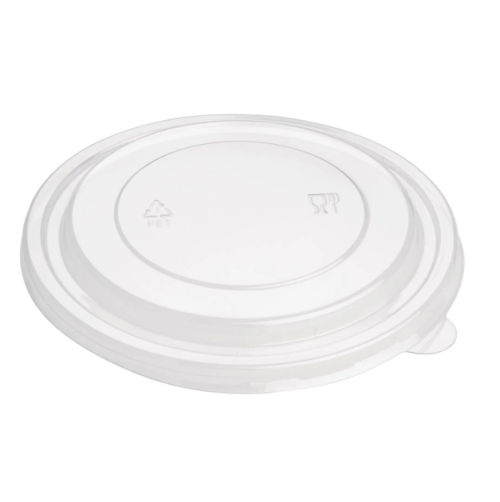 PET Lid for 500ml-750ml-1000ml Round Bowl, (Dia. 150mm), 600 Pieces