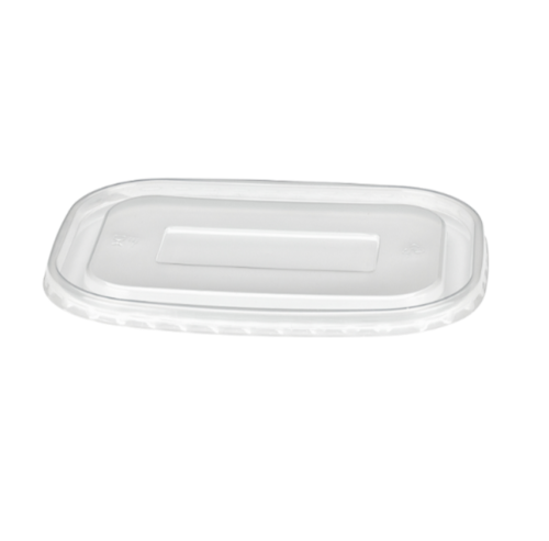 PET Lid for Rectangular 650ml-750ml, 300 Pieces