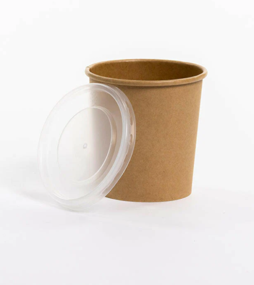 PP Lid for 16oz Soup Bucket,(Dia.98), 500 Pieces