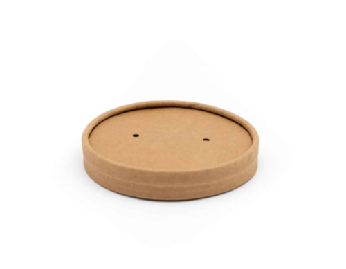 Paper Lid for 16oz Soup Bucket (98 Dia.), 500 Pieces - Image 2
