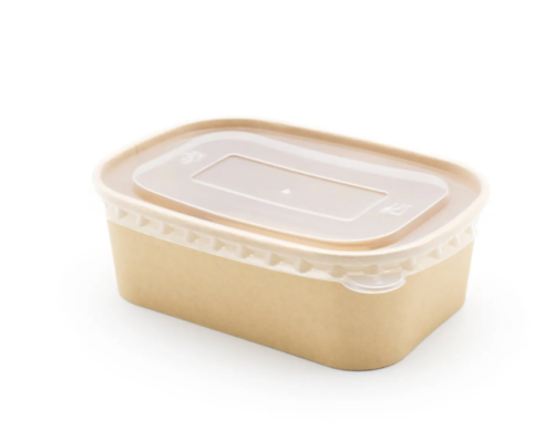 750ml Rectangular Kraft Paper Container, 300 Pieces - Image 2