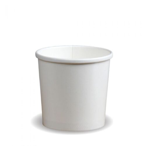 12oz White Soup Container (360ml),  300 Pieces